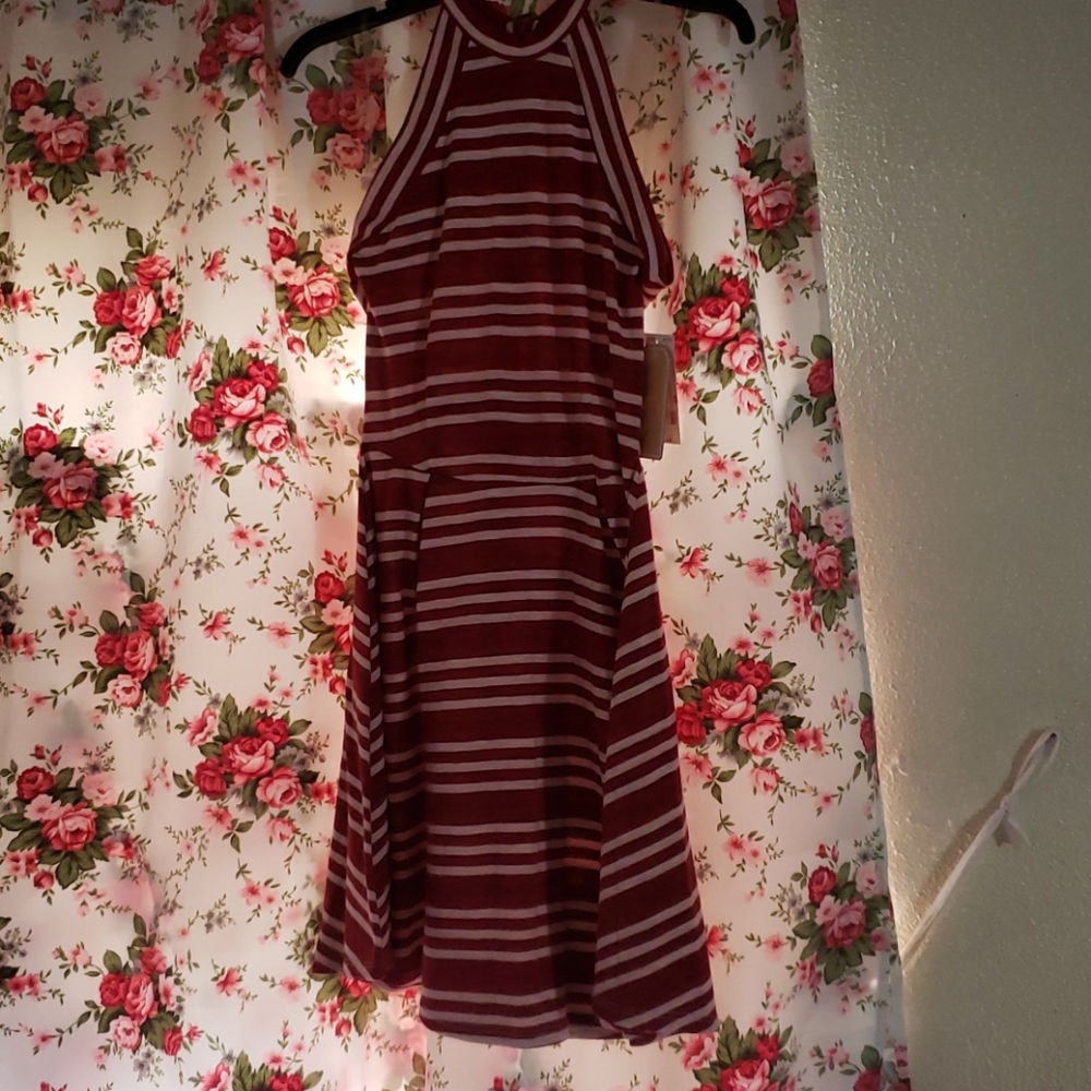 Burgundy Party dress